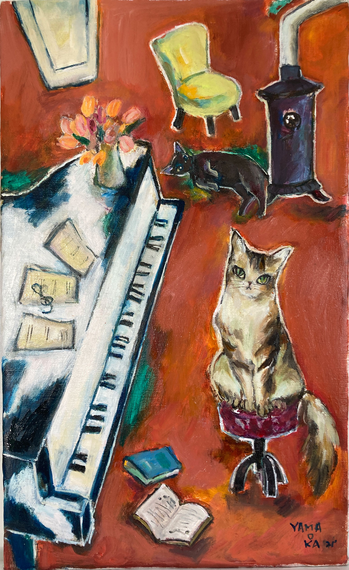 Exhibition Detail: Yasuko Yamaoka solo exhibitionChats de Paris〜Paris cats〜