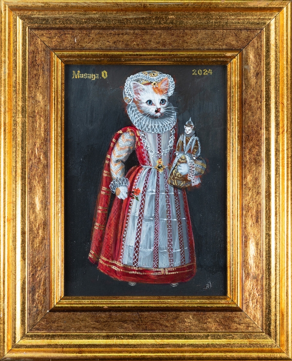 Portrait of Nyise Nyarian von Oranien-Nassau